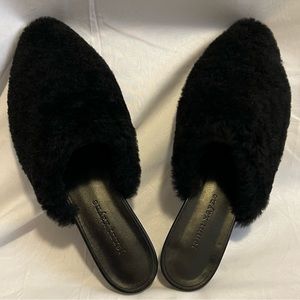 Jenni Kayne Shearling Mule Slip On Shoes